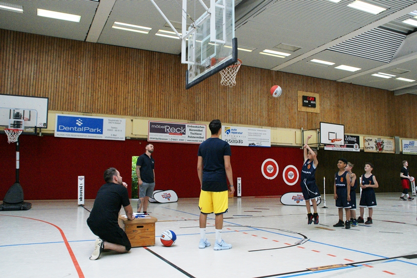 03.06.2017: kinder+Sport Basketball Academy / Wurfübungen